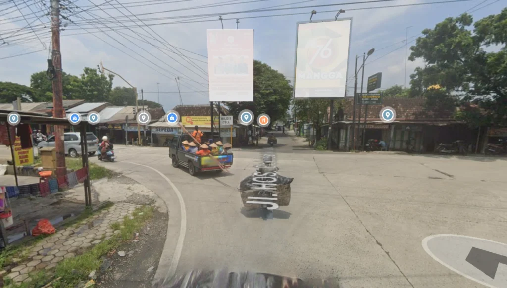 SEWA BILLBOARD SRAGEN - JALAN HOS COKROAMINOTO