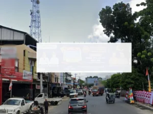 Jalan Depan BNI KC Rantauprapat