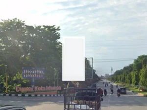Jalan Perempatan Bundaran Kota Dumai