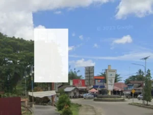 Jalan Sawo depan kantor BPJS Kabupaten Nias Utara